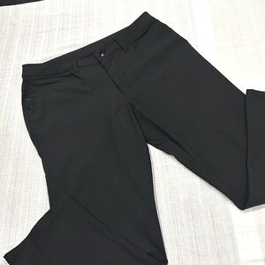 Men’s Lululemon Black Performance ABC Classic Trousers RN 106259 Sz 32 in EUC